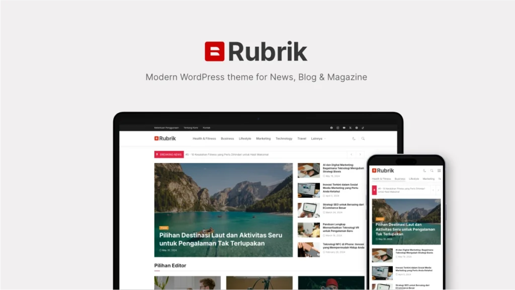 Rubrik – News, Blog & Magazine