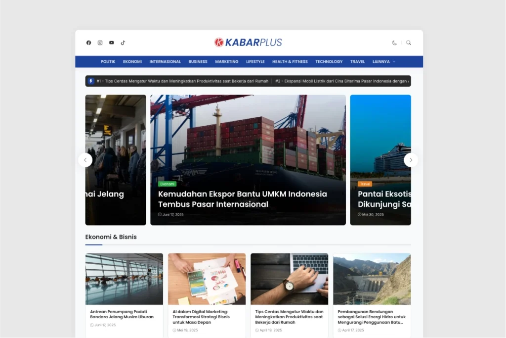 KabarPlus –  News, Blog & Magazine
